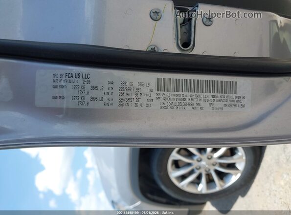 1C4PJLLB5LD614839 2020 JEEP CHEROKEE Silver Vista del compartimento del motor
