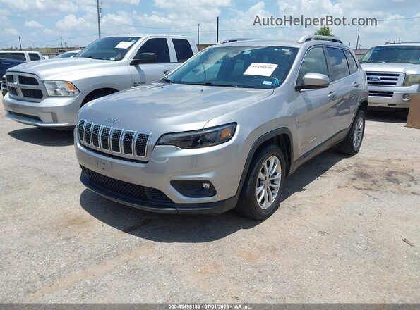 1C4PJLLB5LD614839 2020 JEEP CHEROKEE Silver Vista tres cuartos delantera izquierda