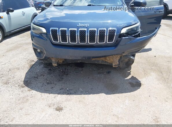 1C4PJLLB5MD183811 2021 JEEP CHEROKEE Blue წინა ხედი