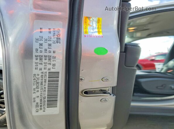 1C4PJLLB6KD154329 2019 JEEP CHEROKEE Silver VIN კოდის სტიკერის ხედი