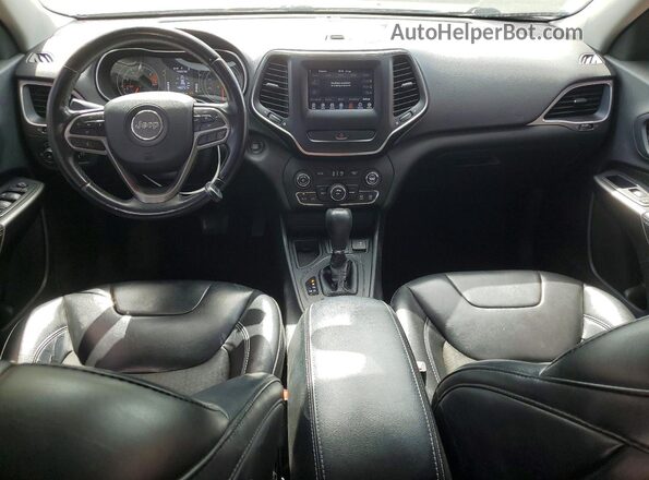 1C4PJLLB6KD154329 2019 JEEP CHEROKEE Silver წინა პანელის ხედი