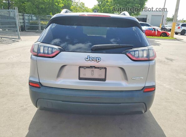1C4PJLLB6KD154329 2019 JEEP CHEROKEE Silver უკანა ხედი