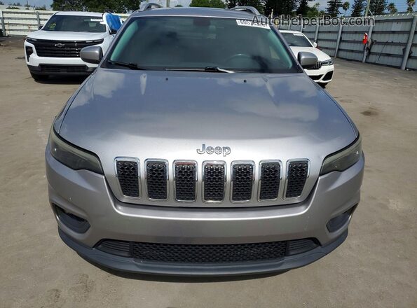1C4PJLLB6KD154329 2019 JEEP CHEROKEE Silver წინა ხედი
