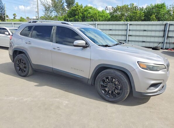 1C4PJLLB6KD154329 2019 JEEP CHEROKEE Silver წინა მარჯვენა
