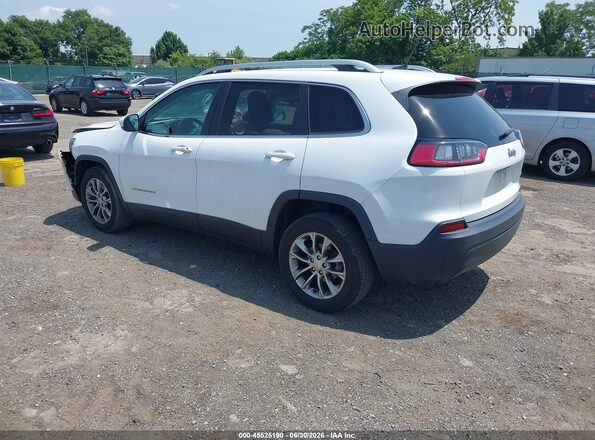 1C4PJLLB6KD202265 2019 JEEP CHEROKEE White Rear left