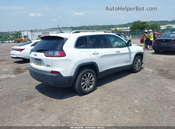 1C4PJLLB6KD202265 2019 JEEP CHEROKEE White Rear right