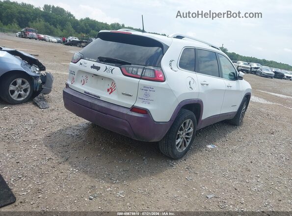 1C4PJLLB6KD202668 2019 JEEP CHEROKEE Белый Задняя правая четверть