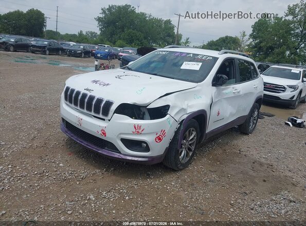 1C4PJLLB6KD202668 2019 JEEP CHEROKEE Белый Передняя левая четверть