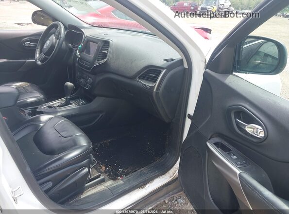 1C4PJLLB6KD202668 2019 JEEP CHEROKEE Белый Вид салона спереди