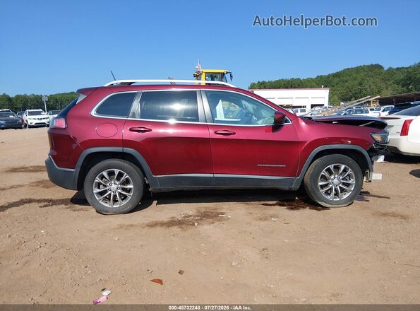 1C4PJLLB6KD220474 2019 JEEP CHEROKEE Burgundy 360 interior view