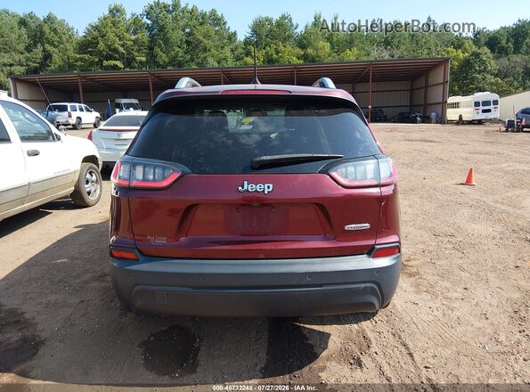 1C4PJLLB6KD220474 2019 JEEP CHEROKEE Burgundy 