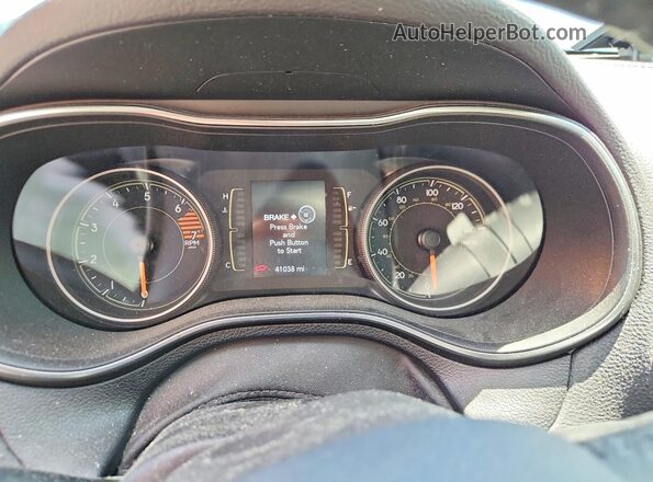 1C4PJLLB6KD411778 2019 JEEP CHEROKEE White Instrument cluster view
