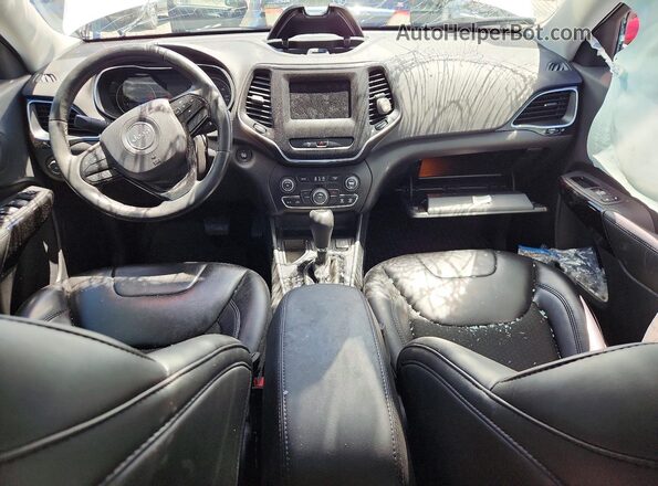 1C4PJLLB6KD411778 2019 JEEP CHEROKEE White Dashboard view