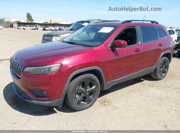 1C4PJLLB6KD439452 2019 JEEP CHEROKEE Red Передня ліва чверть