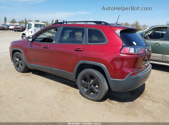 1C4PJLLB6KD439452 2019 JEEP CHEROKEE Red Задня ліва чверть