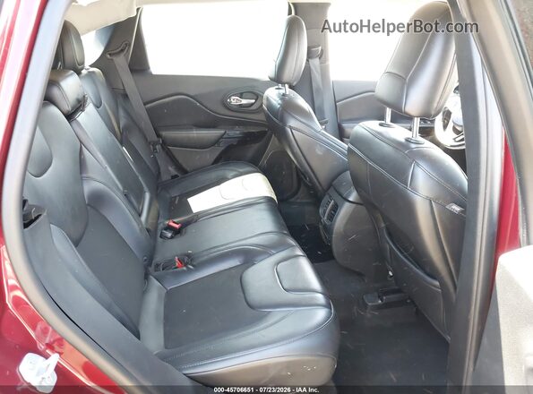 1C4PJLLB6KD439452 2019 JEEP CHEROKEE Red Вид наклейки з VIN-кодом