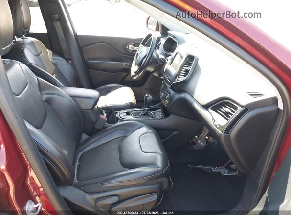 1C4PJLLB6KD439452 2019 JEEP CHEROKEE Red Вид салону спереду
