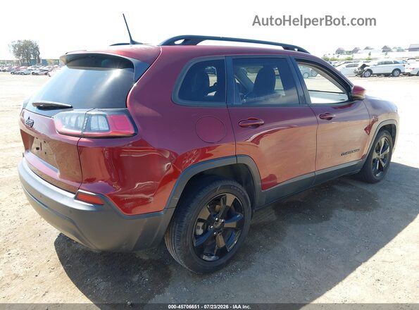 1C4PJLLB6KD439452 2019 JEEP CHEROKEE Red Задня права чверть