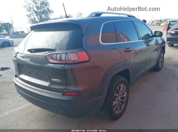 1C4PJLLB6KD455621 2019 JEEP CHEROKEE Gray უკანა მარჯვენა