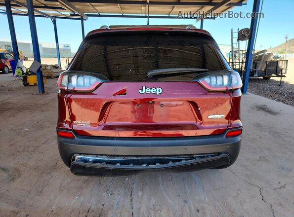 1C4PJLLB6LD530559 2020 JEEP CHEROKEE Maroon Հետևի տեսք