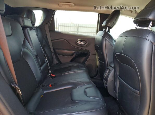 1C4PJLLB6LD556725 2020 JEEP CHEROKEE Charcoal Rear interior view