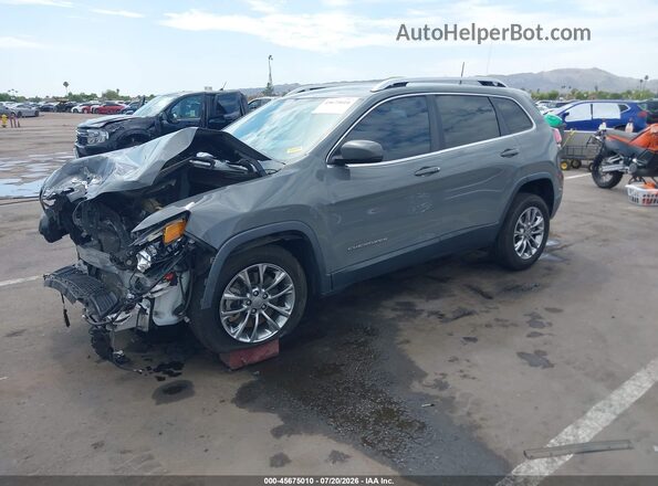 1C4PJLLB6LD634131 2020 JEEP CHEROKEE Серый Передняя левая четверть