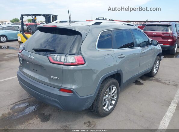 1C4PJLLB6LD634131 2020 JEEP CHEROKEE Серый Задняя правая четверть