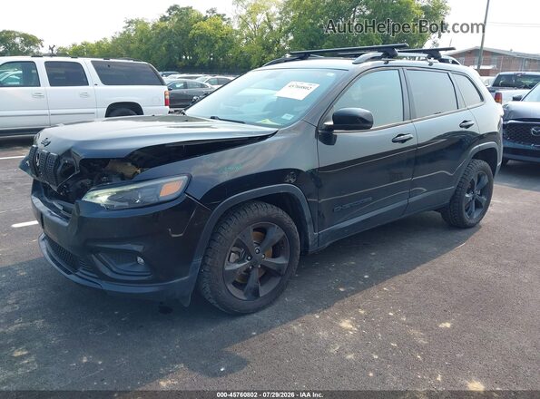 1C4PJLLB6LD650202 2020 JEEP CHEROKEE Black Vista tres cuartos delantera izquierda