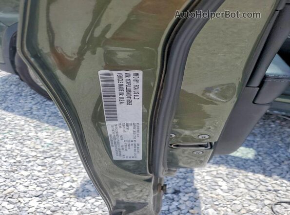 1C4PJLLB6MD116053 2021 JEEP CHEROKEE Green Вид наклейки з VIN-кодом