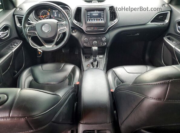 1C4PJLLB7KD122876 2019 JEEP CHEROKEE Black Вид панелі приладів