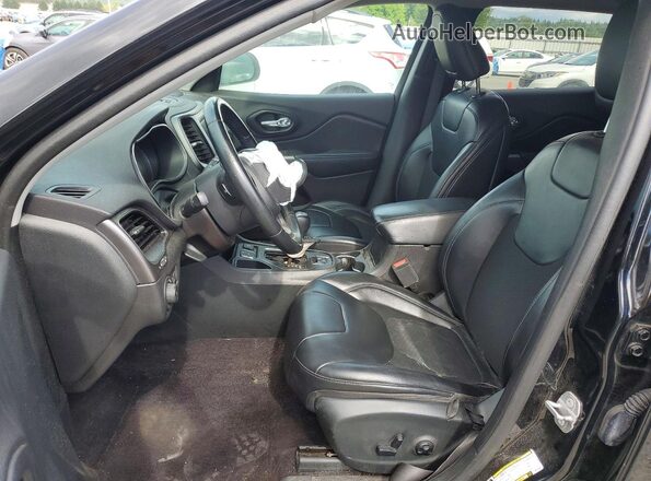 1C4PJLLB7KD145087 2019 JEEP CHEROKEE Black Սալոնի դիմացի տեսք