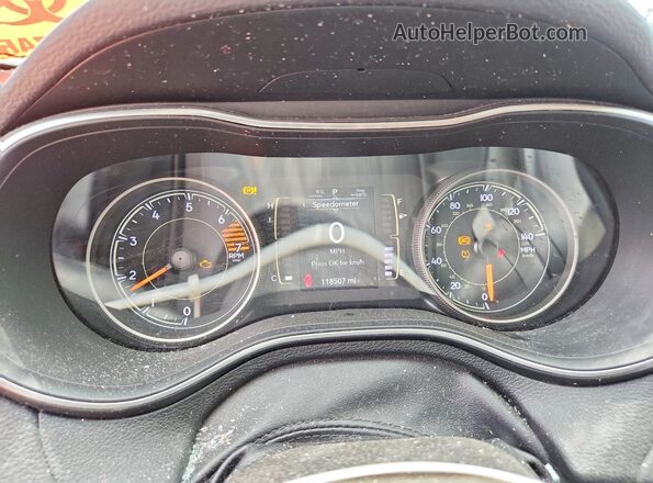 1C4PJLLB7KD370996 2019 JEEP CHEROKEE Blue Widok zestawu wskaźników