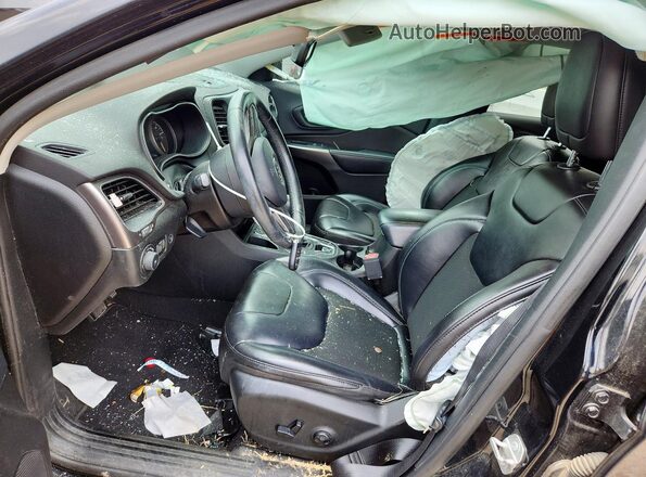 1C4PJLLB7KD370996 2019 JEEP CHEROKEE Blue Widok wnętrza z przodu