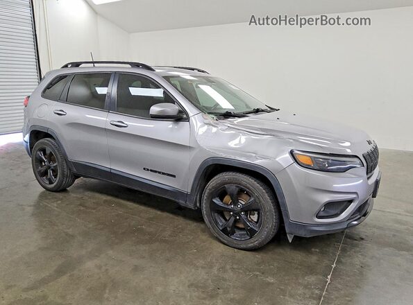 1C4PJLLB7KD376488 2019 JEEP CHEROKEE Серебряный Передняя правая четверть