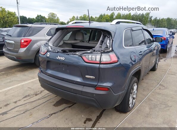 1C4PJLLB7LD543160 2020 JEEP CHEROKEE Dark Blue წინა ხედი