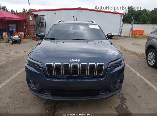 1C4PJLLB7LD543160 2020 JEEP CHEROKEE Dark Blue ხელსაწყოთა პანელის ხედი