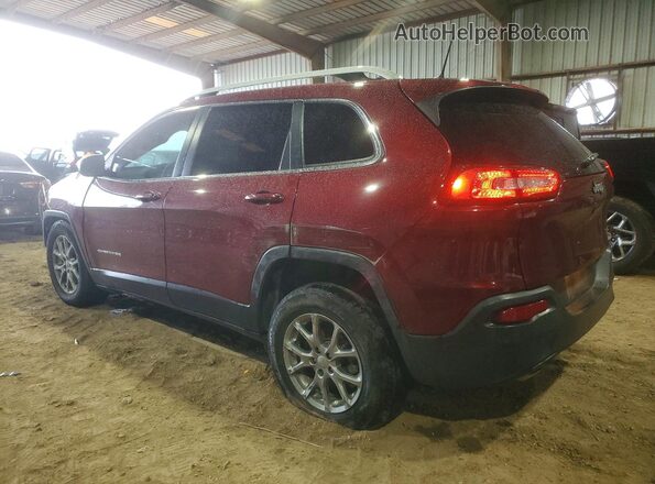 1C4PJLLB8JD621880 2018 JEEP CHEROKEE Красный Задняя левая четверть