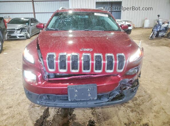 1C4PJLLB8JD621880 2018 JEEP CHEROKEE Красный Вид спереди