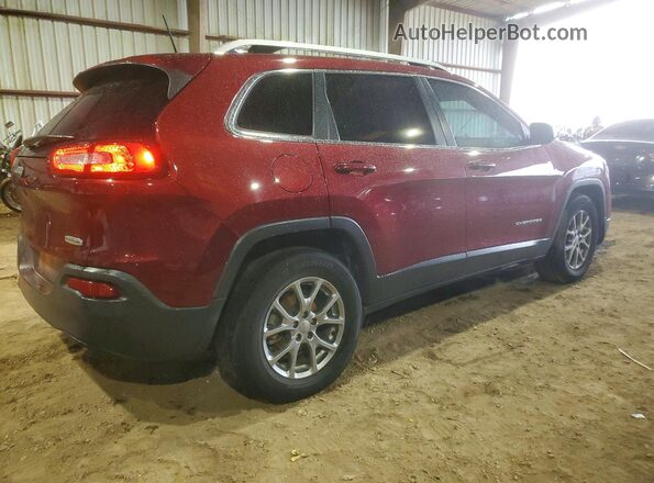 1C4PJLLB8JD621880 2018 JEEP CHEROKEE Красный Задняя правая четверть