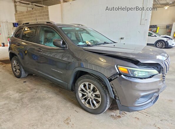 1C4PJLLB8KD247238 2019 JEEP CHEROKEE Серый Передняя правая четверть