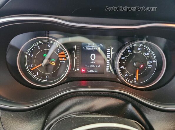 1C4PJLLB8KD247238 2019 JEEP CHEROKEE Серый Вид щитка приборов