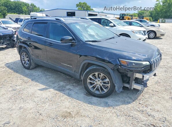 1C4PJLLB8KD290056 2019 JEEP CHEROKEE Черный Передняя правая четверть
