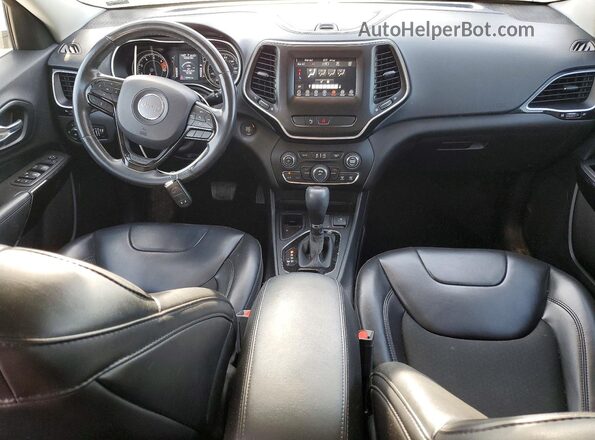 1C4PJLLB8KD384230 2019 JEEP CHEROKEE White წინა პანელის ხედი