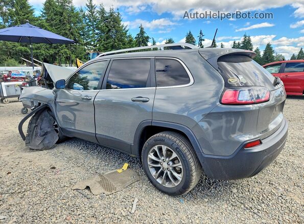 1C4PJLLB8KD392926 2019 JEEP CHEROKEE Silver Հետևի ձախ