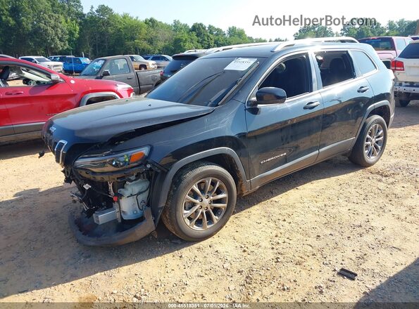 1C4PJLLB8KD434236 2019 JEEP CHEROKEE Black Передня ліва чверть