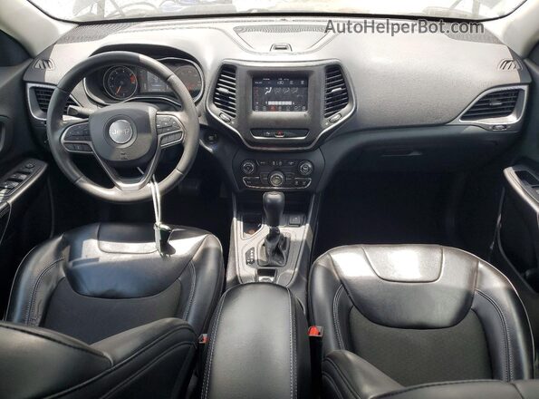 1C4PJLLB8LD569850 2020 JEEP CHEROKEE Black წინა პანელის ხედი