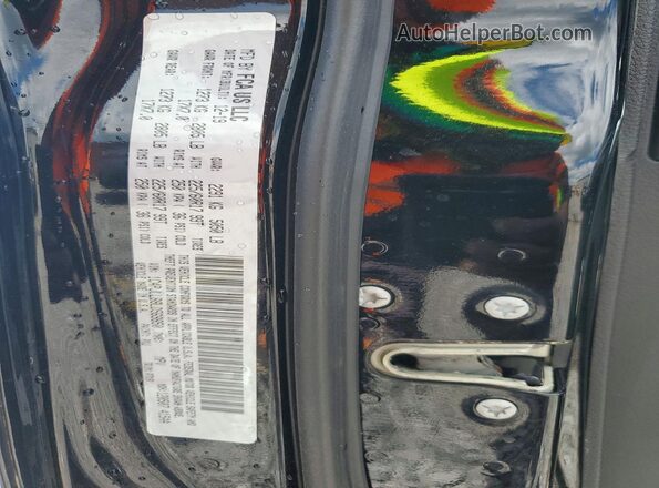 1C4PJLLB8LD569850 2020 JEEP CHEROKEE Black VIN კოდის სტიკერის ხედი