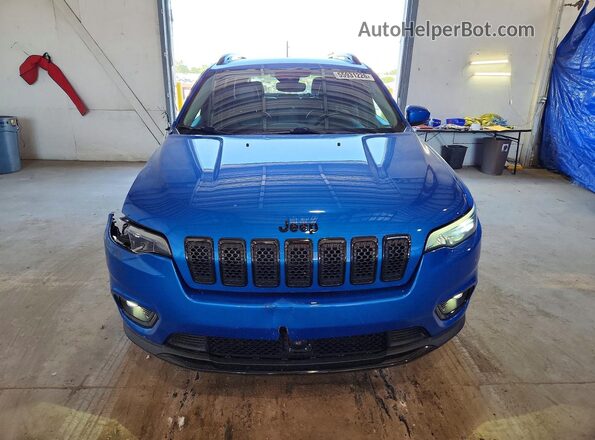 1C4PJLLB8MD155792 2021 JEEP CHEROKEE Синий Вид спереди