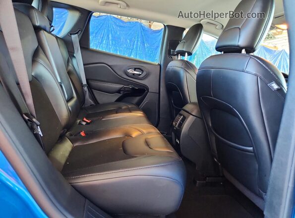 1C4PJLLB8MD155792 2021 JEEP CHEROKEE Синий Вид задней части салона