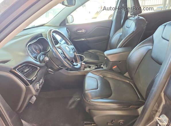 1C4PJLLB8MD173466 2021 JEEP CHEROKEE Gray Вид салону спереду